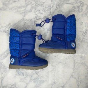 Thomas the Train Boy's Winter Snow Boots blue tank